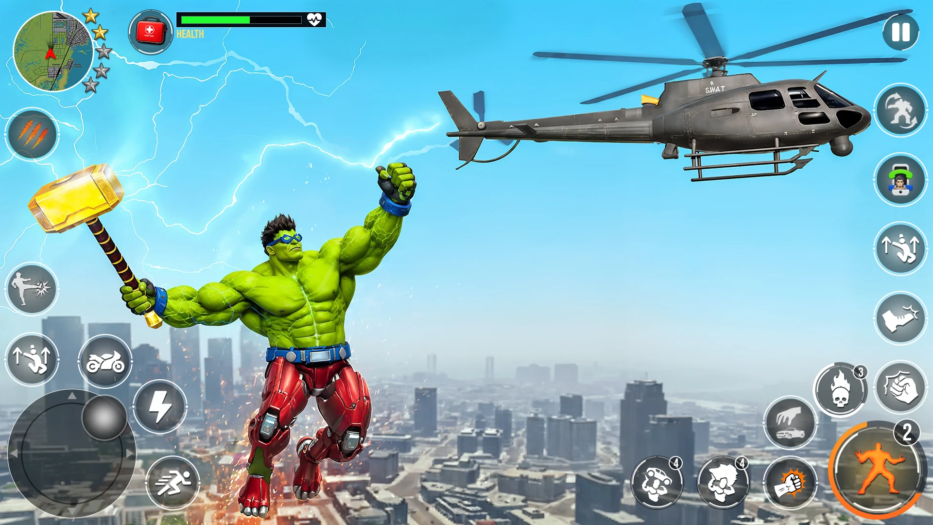 Giant Monster Hero Games screenshot